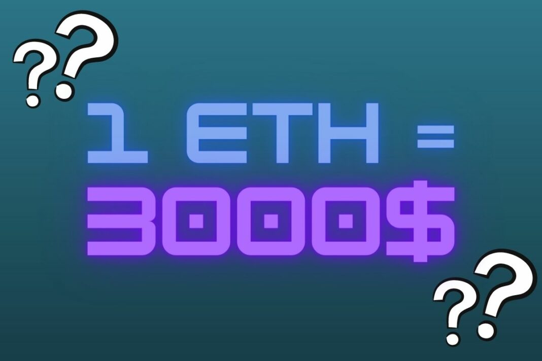 Le prix de l’Ether vise 3 000 $ malgré la chute de l’ETH - canva