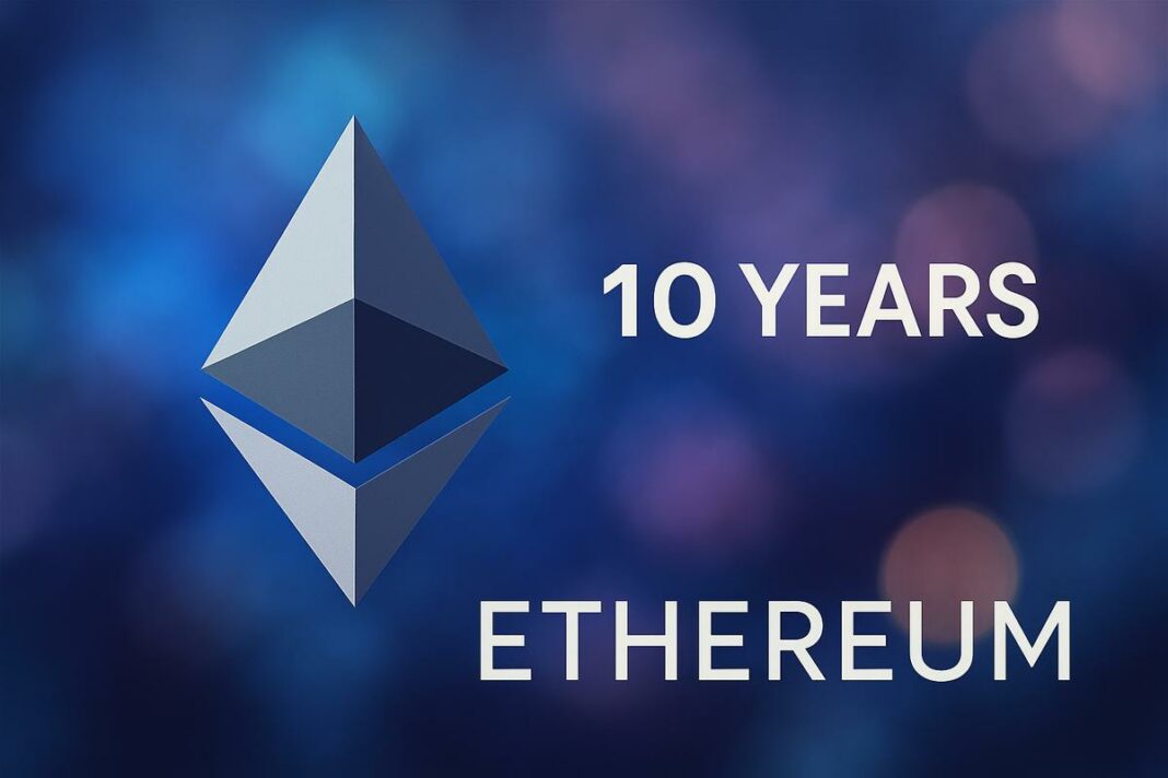 10 ans Ethereum transformation croissance